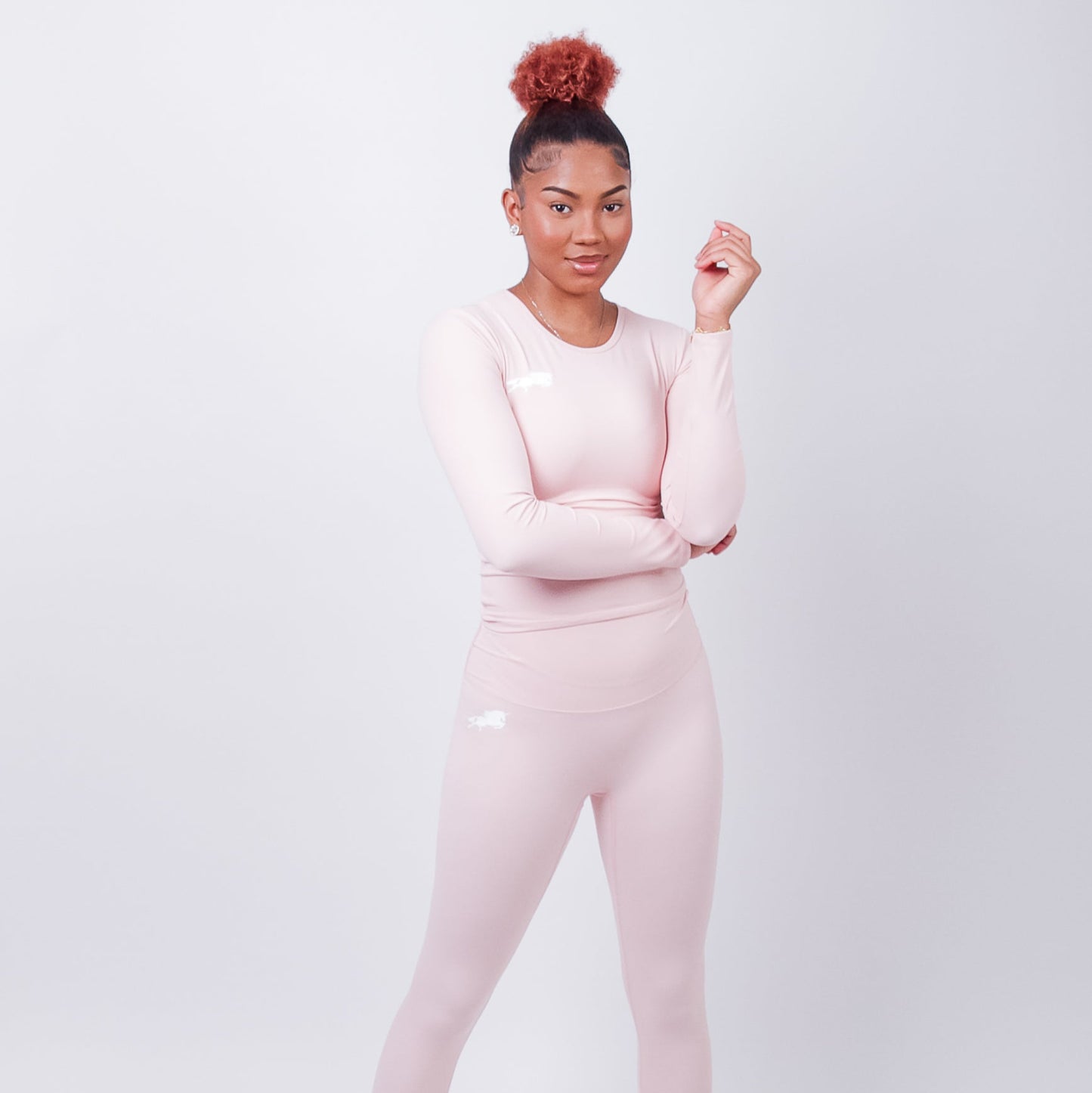 Diiff Long-Sleeve Pink Set