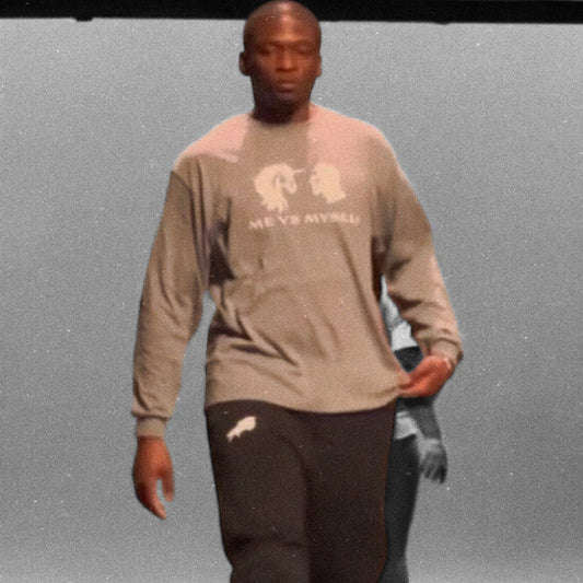 Me vs Myself : Gray Long-Sleeve